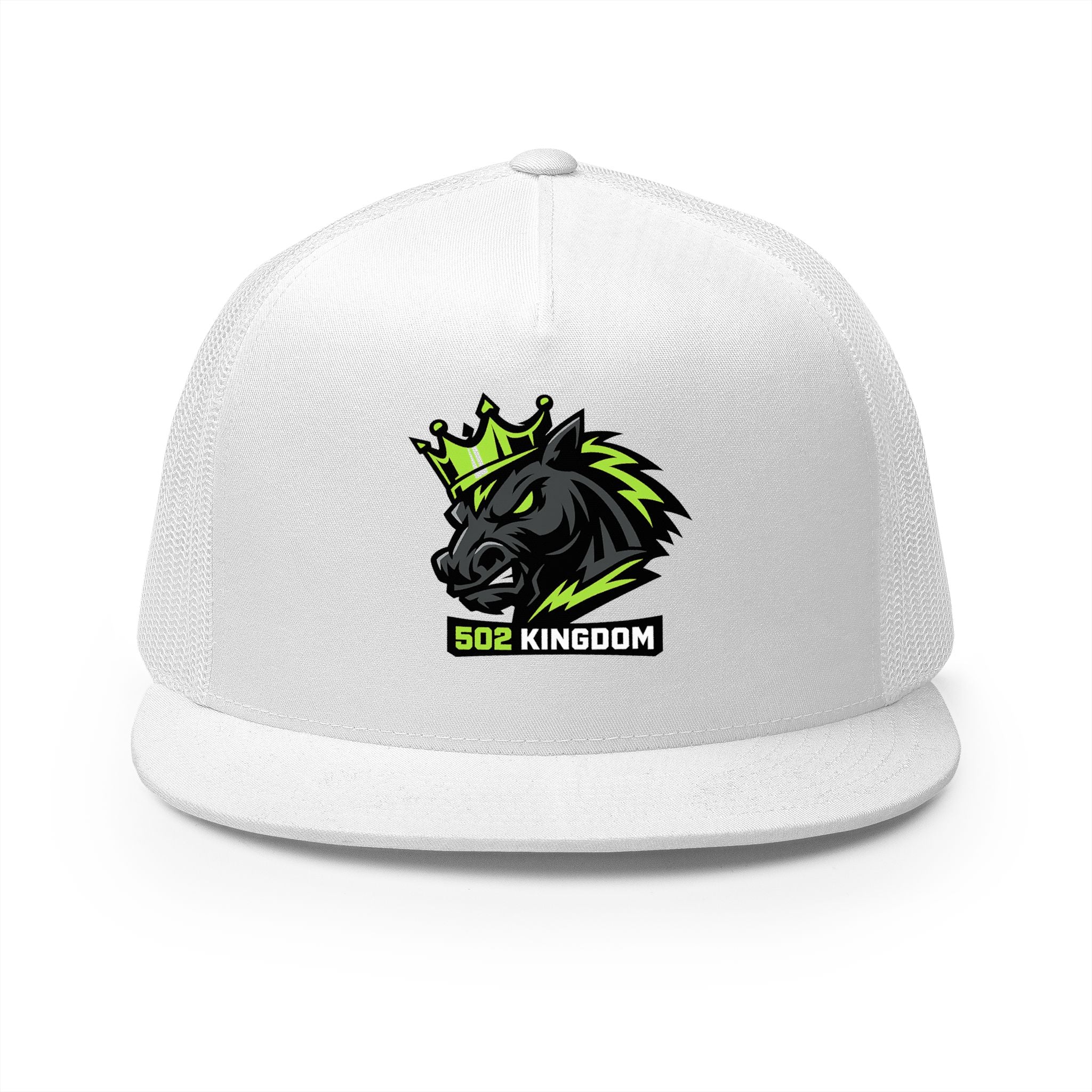502 Kingdom Trucker Cap – Crowned Horse Logo Hat